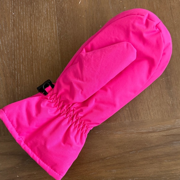 Dunkin' Donuts Bright Pink Women's Mitten - Picture 3 of 3